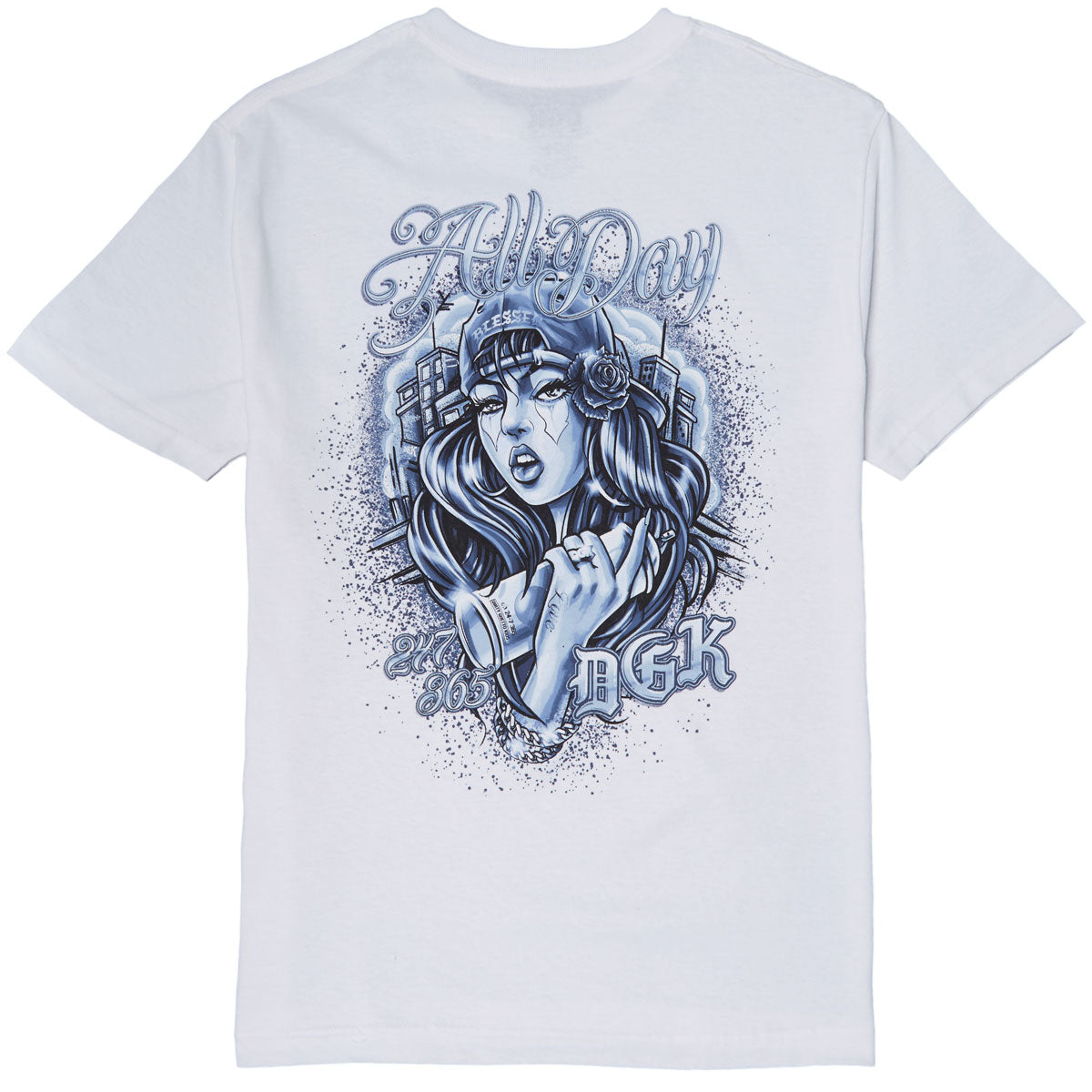 DGK Hyna T-Shirt - White image 1