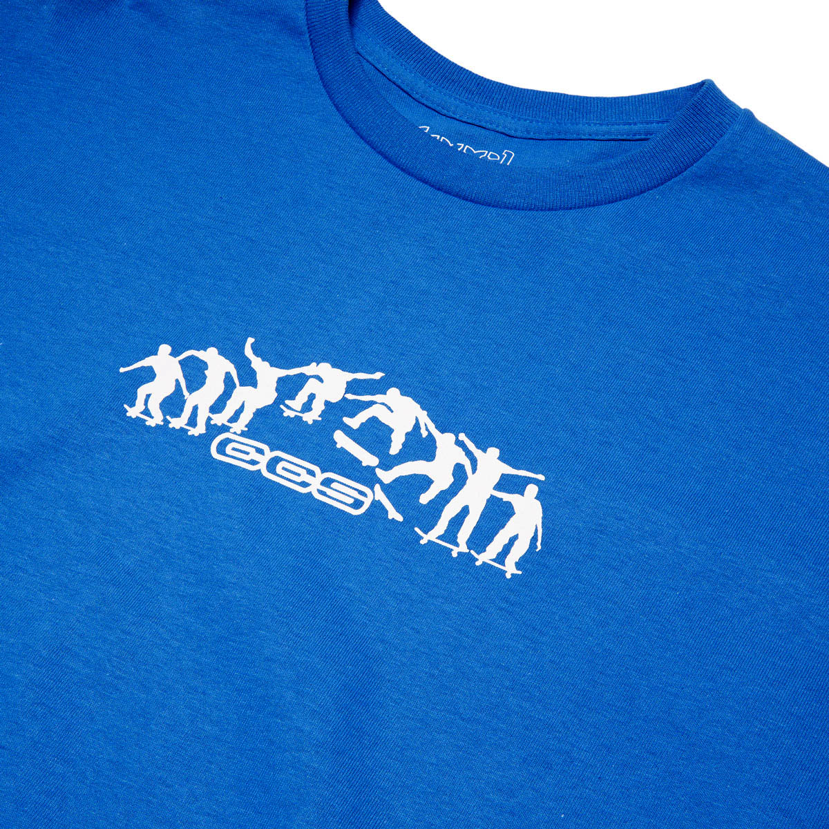 CCS Kickflip Logo T-Shirt - Blue/White image 2
