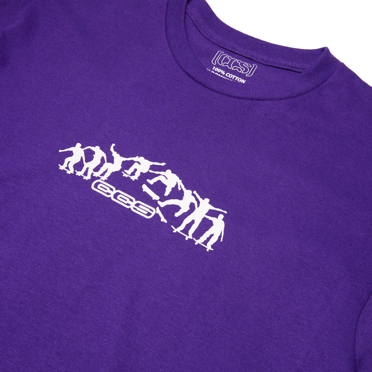 CCS Kickflip Logo T-Shirt - Purple/Lilac image 2