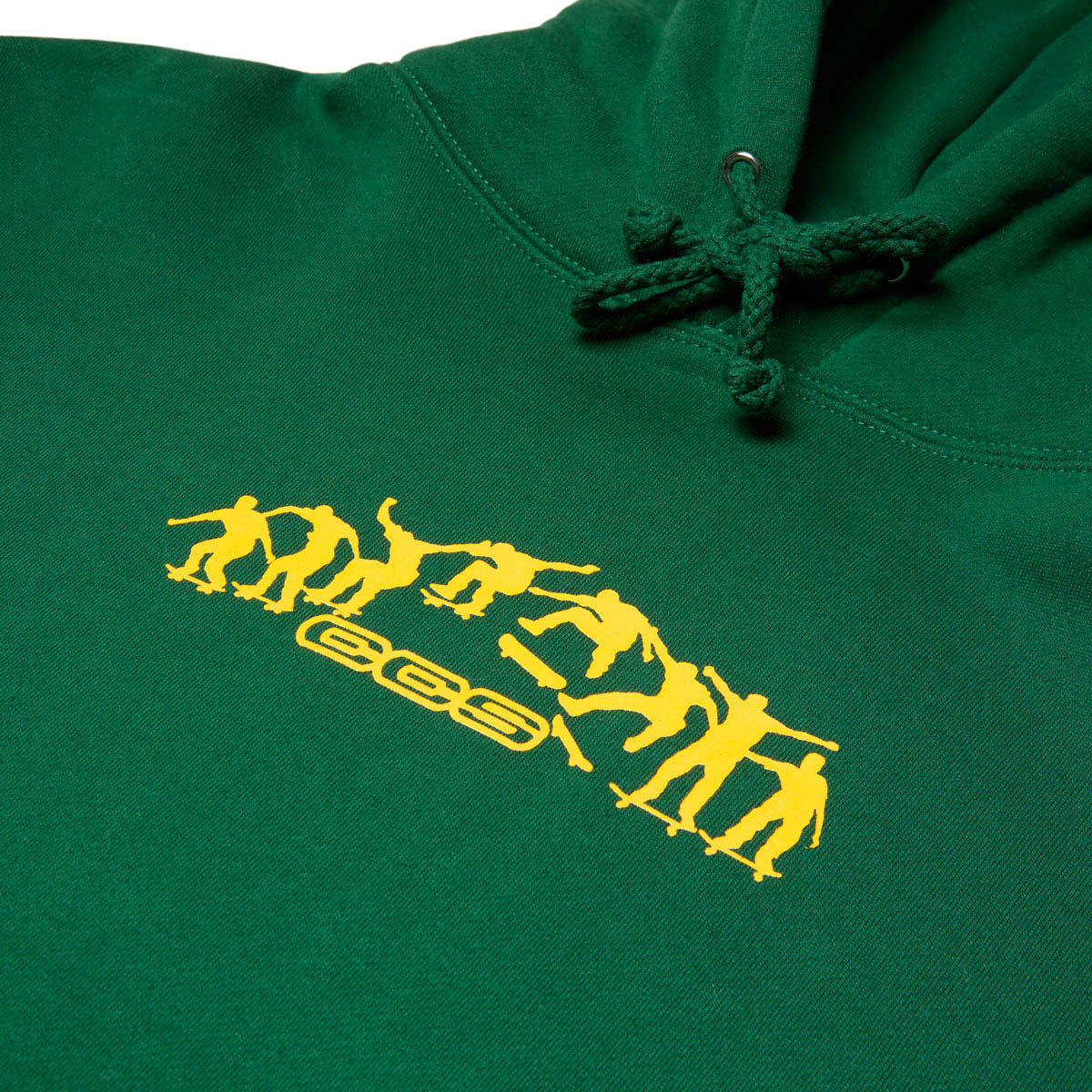 CCS Kickflip Logo Pullover Hoodie - Forest/Yellow image 2