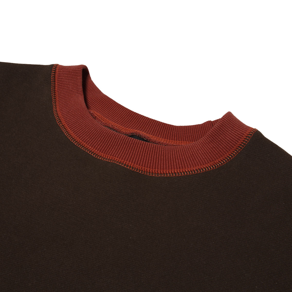 WKND Pigment Jumper Sweatshirt - Brown image 4