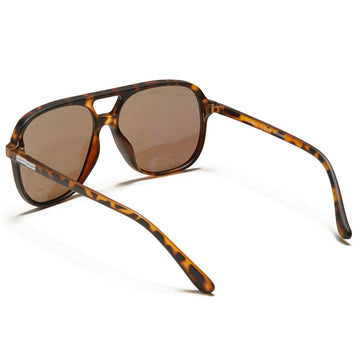 Happy Hour The Duke Sunglasses - Frosted Tortoise Mirror