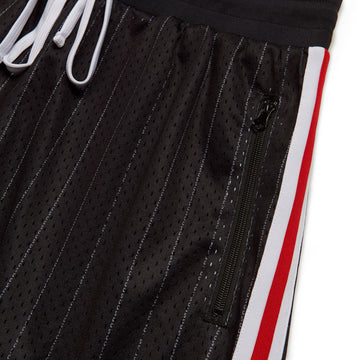 CCS Crossover Basketball Shorts - Black/Red