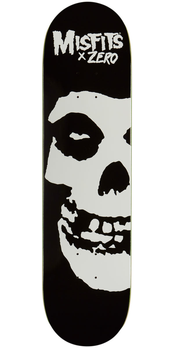 Zero x Misfits Big Fiend Skateboard Deck - Black/White - 8.00