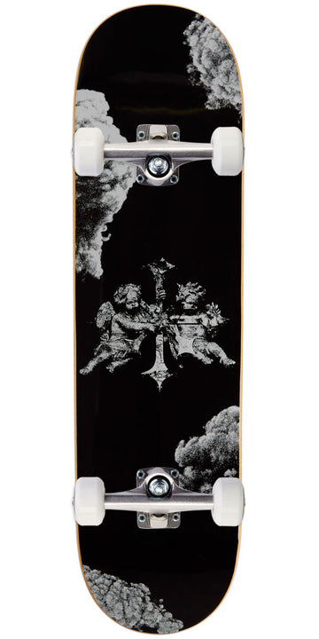 Disorder Lost Angels Skateboard Complete - Black/White - 8.12