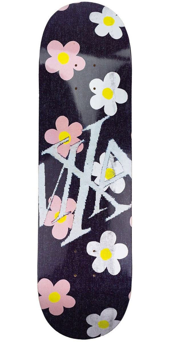 Maxallure Somdusca Artist Flowers Skateboard Deck - Blue - 8.00