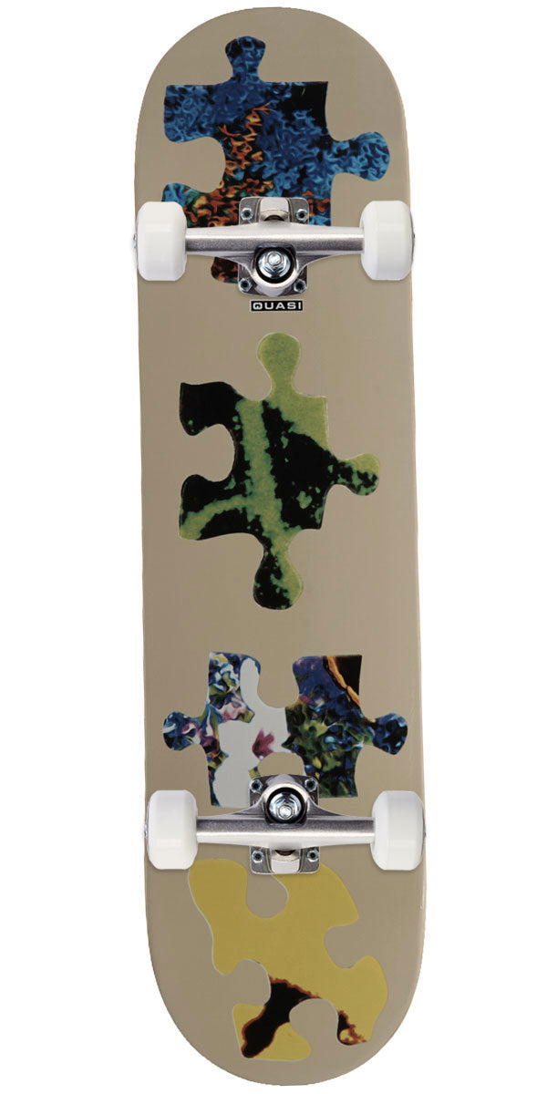Quasi Puzzle Skateboard Complete - Cream - 8.00
