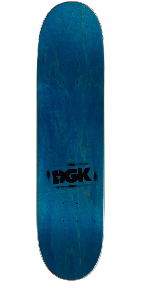 DGK Major League Bilyeu Skateboard Deck - Orange - 8.06