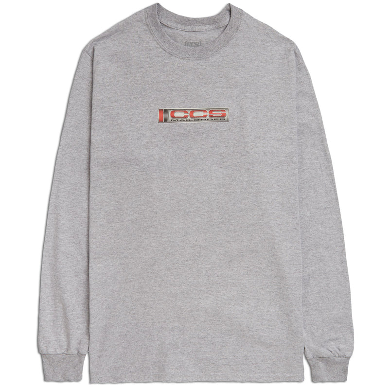CCS 97 Logo Long Sleeve T-Shirt - Heather Grey - SM