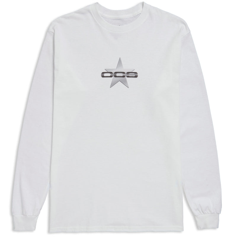CCS 97 Star Long Sleeve T-Shirt - White - XL