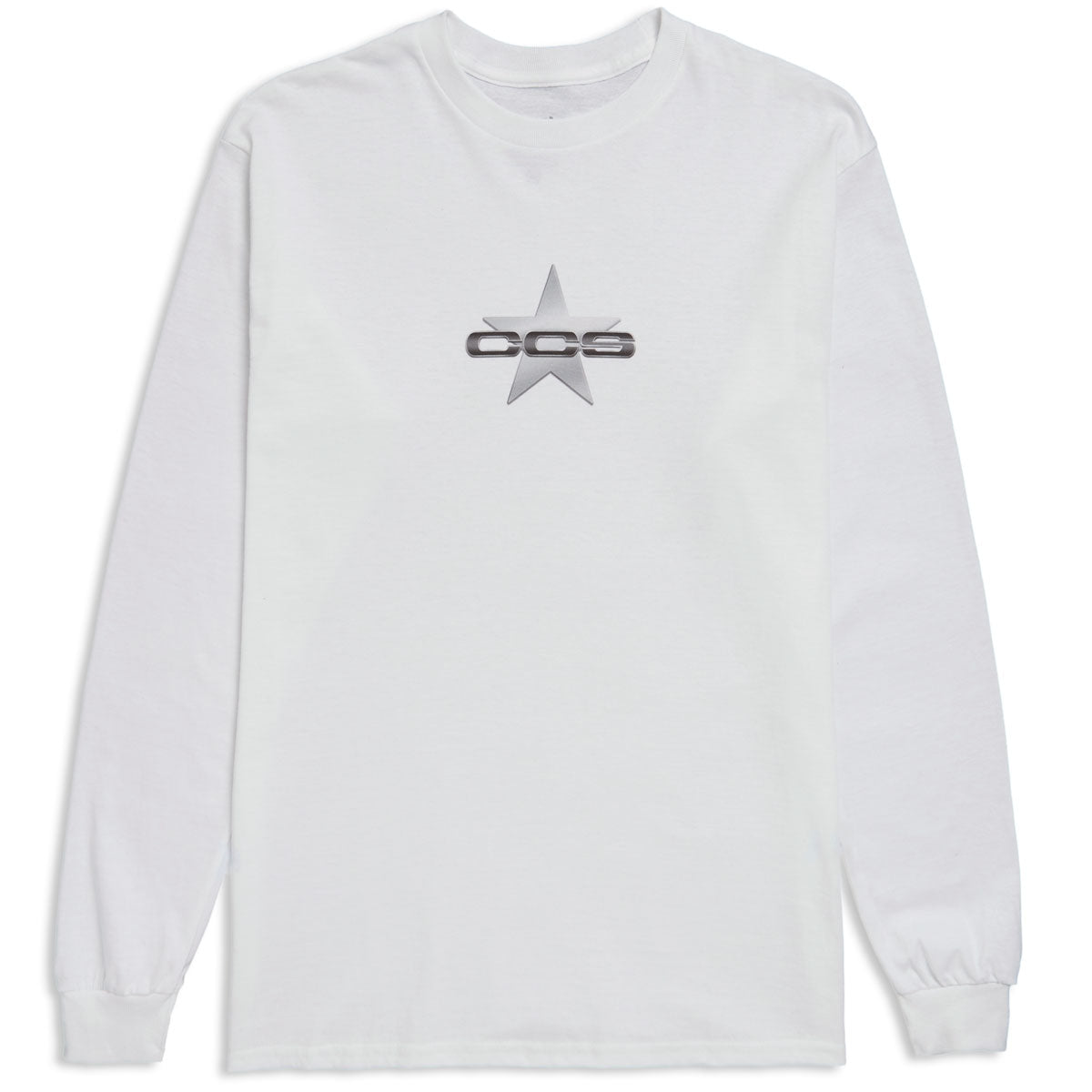 CCS 97 Star Long Sleeve T-Shirt - White - MD image 1