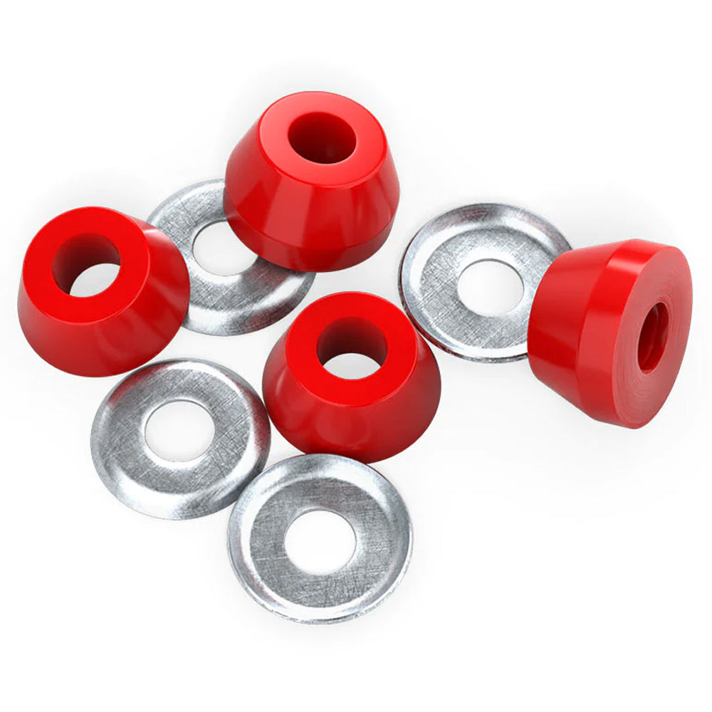Independent Genuine Parts Standard Conical Soft 88a Bushings - Red image 2