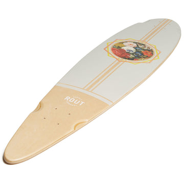 Rout Floral Pintail Longboard Complete