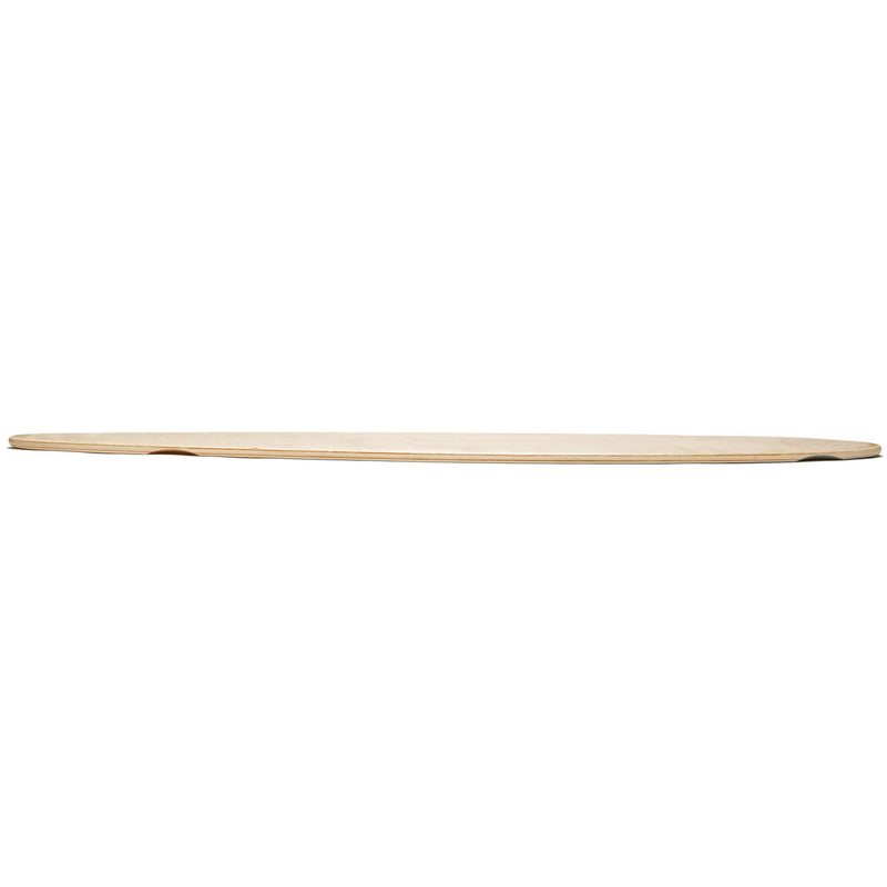 Rout Floral Pintail Longboard Deck