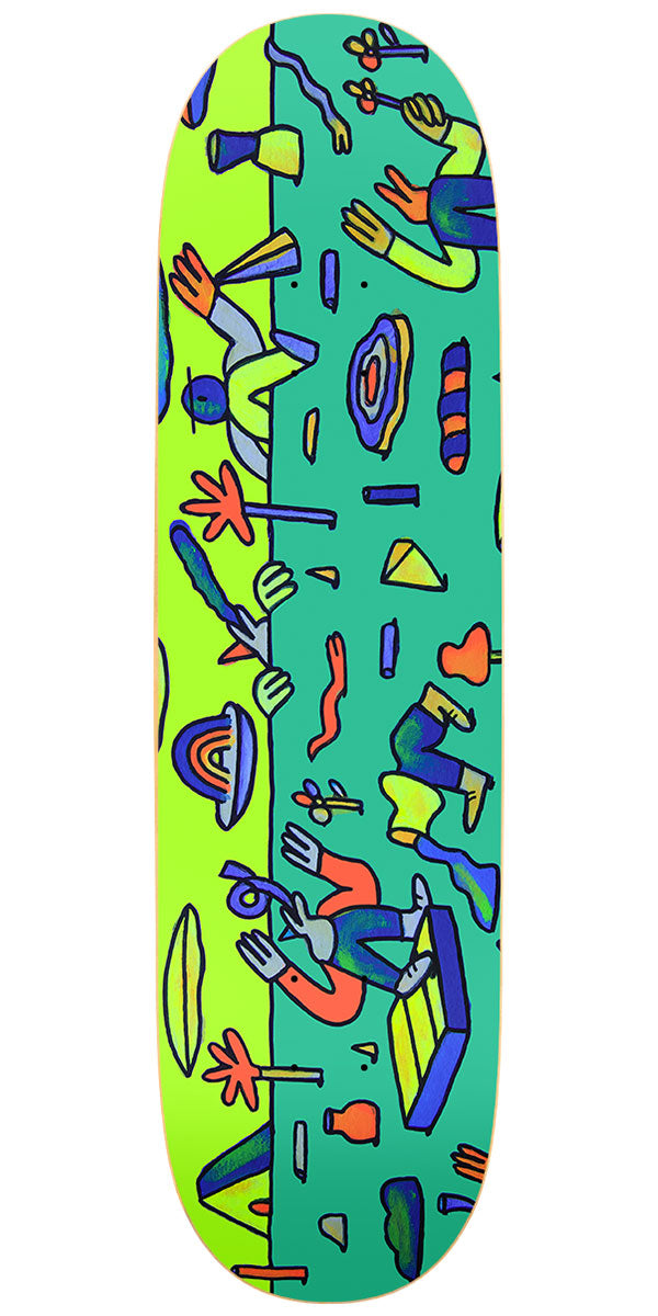 Lucas Beaufort Color-Up Customs X Skateboard Deck - 7.75