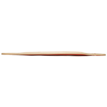 Daddies Logo Drop-Thru Longboard Complete - Orange