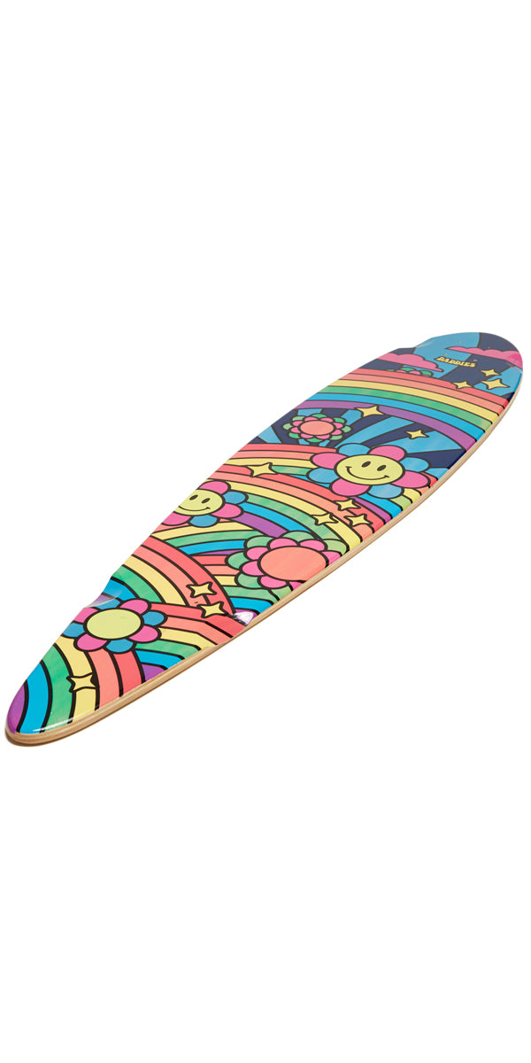 Daddies Trip On This Pintail Longboard Deck