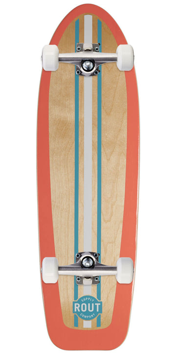 Rout Pinstripe Cruiser Skateboard Complete