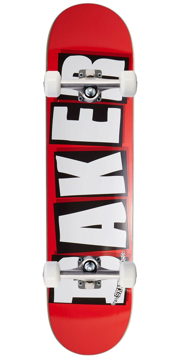 Baker Brand Logo Skateboard Complete - White - 8.25