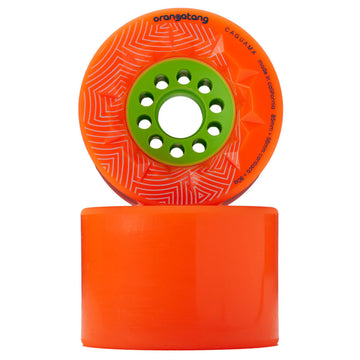 Orangatang Caguama Longboard Wheels - 85mm 80 Orange