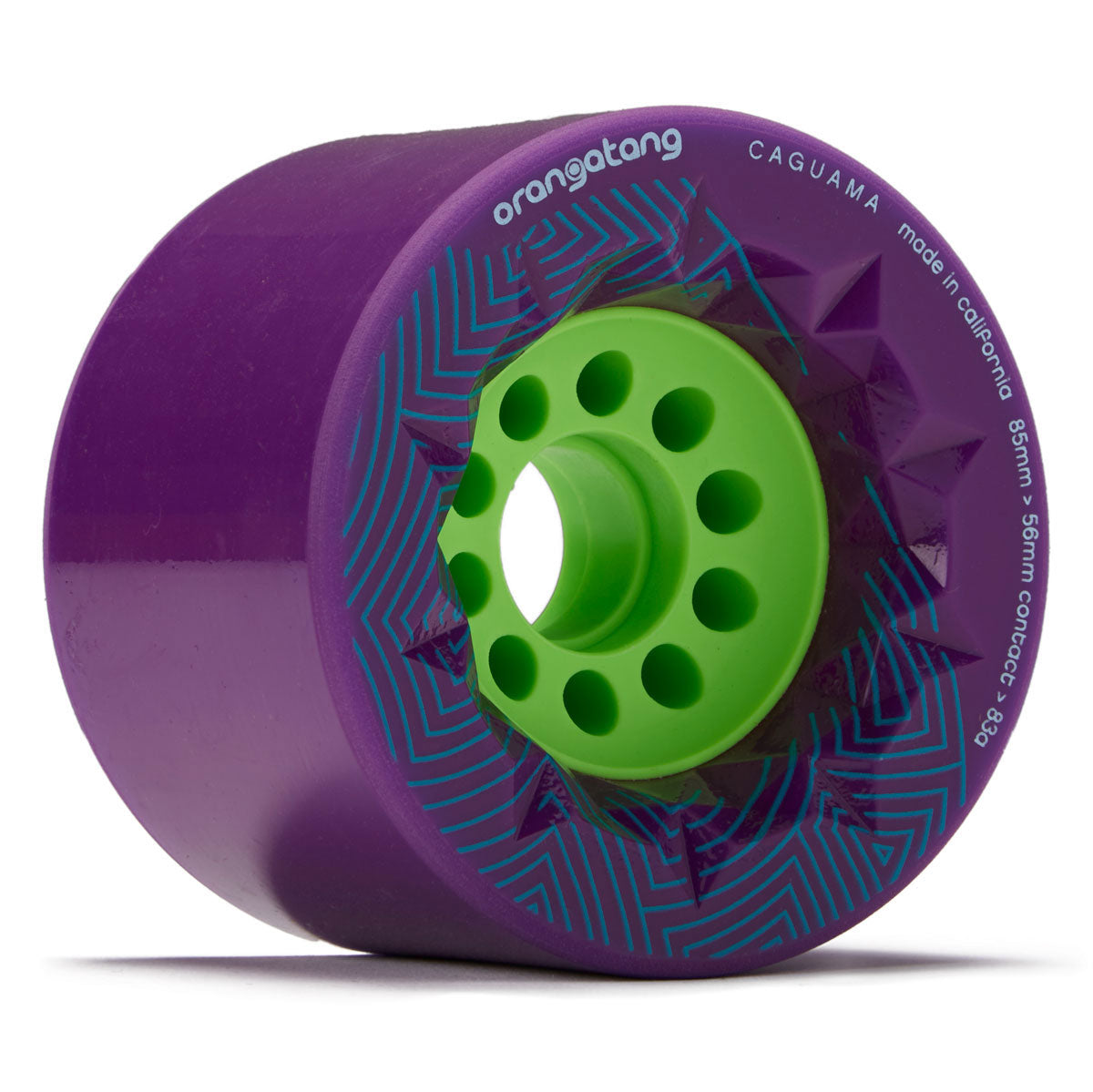 Orangatang Caguama Longboard Wheels - 85mm 83 Purple image 1