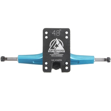 Atlas 180mm 8mm 48 Degree Ultralight Longboard Trucks - Blue Steel