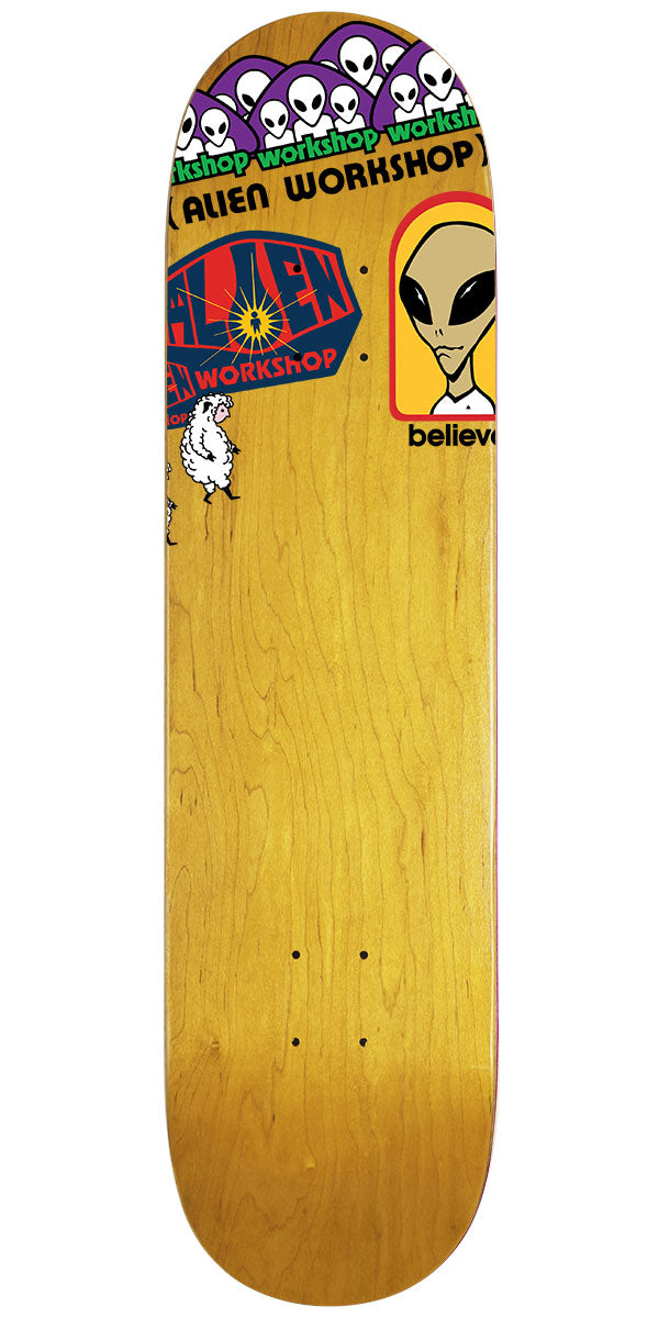 Alien Workshop OG Logo Sticker Skateboard Deck - 8.50