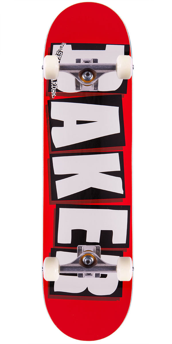 Baker Brand Logo Skateboard Complete - White - 8.00