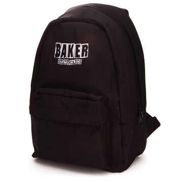 Baker Brand Logo Backpack - Black