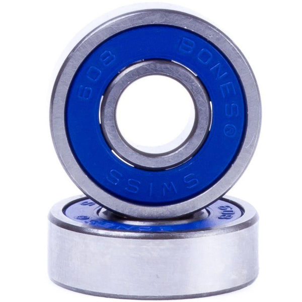 BONES SUPER SWISS6/ベアリング Bones® Super Swiss 6 Skateboard Bearings 8 pack - Bones Bearings