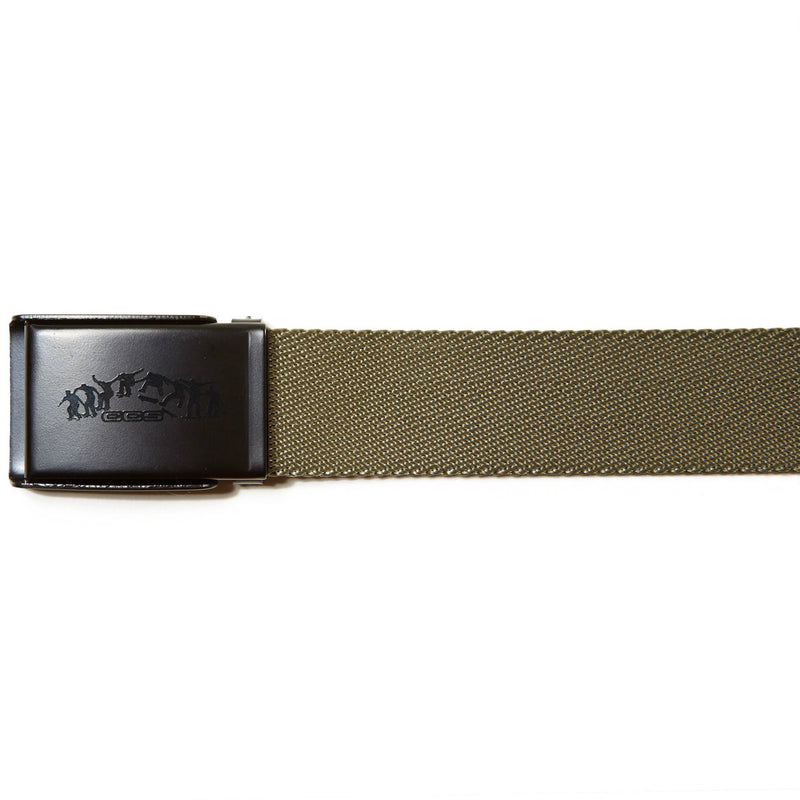 CCS Black Kickflip Buckle Belt - Olive