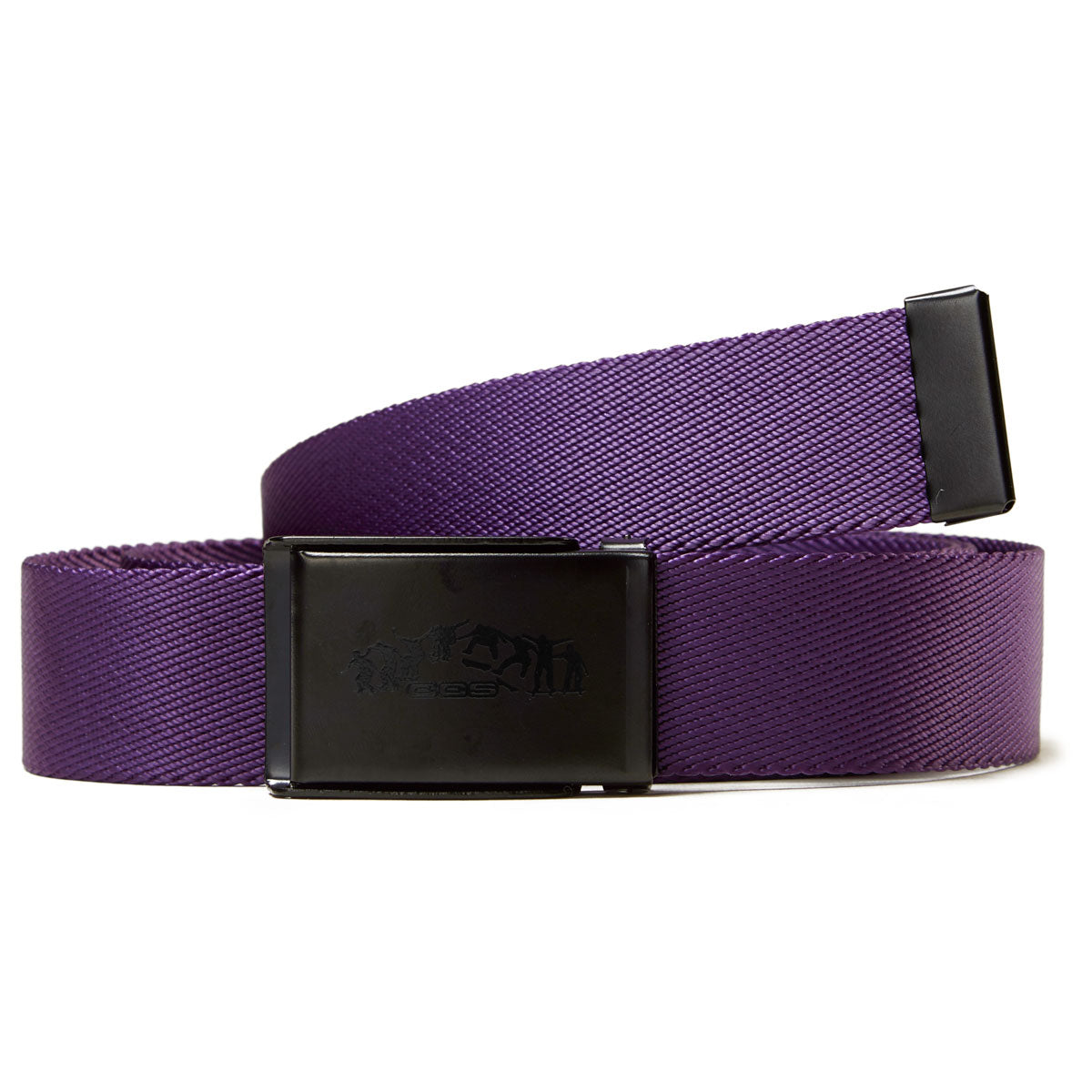CCS Black Kickflip Buckle Belt - Purple image 1