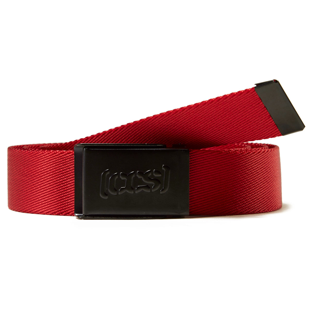 CCS Black Logo Buckle Belt - Red image 1