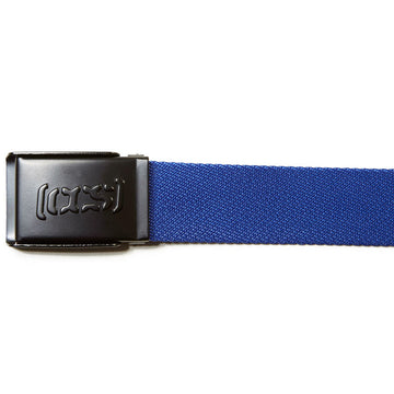 CCS Black Logo Buckle Belt - Royal Blue