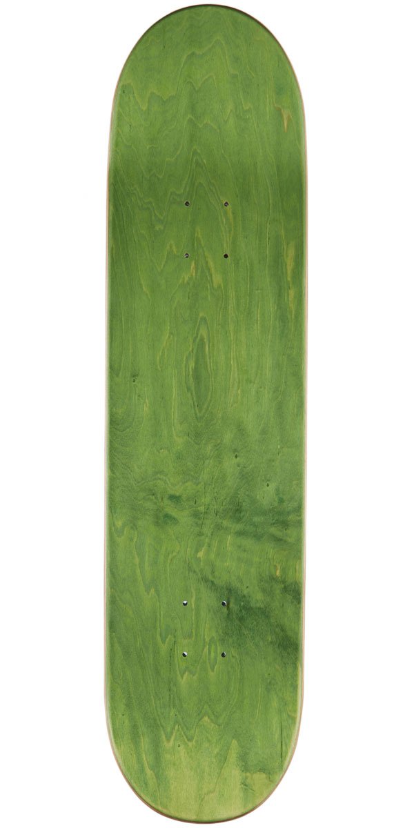 CCS Flames Skateboard Deck - Black/Green image 2