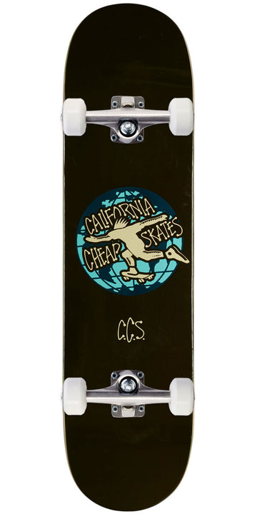 CCS Globe Skateboard Complete - Black - 8.25
