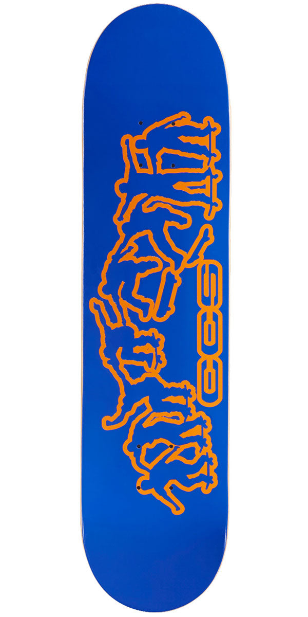 CCS Kickflip 2000 Skateboard Deck - Blue - 7.50