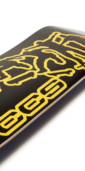 CCS Kickflip 2000 Skateboard Deck - Black - 8.00