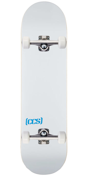 CCS Logo Skateboard Complete - White - 8.125