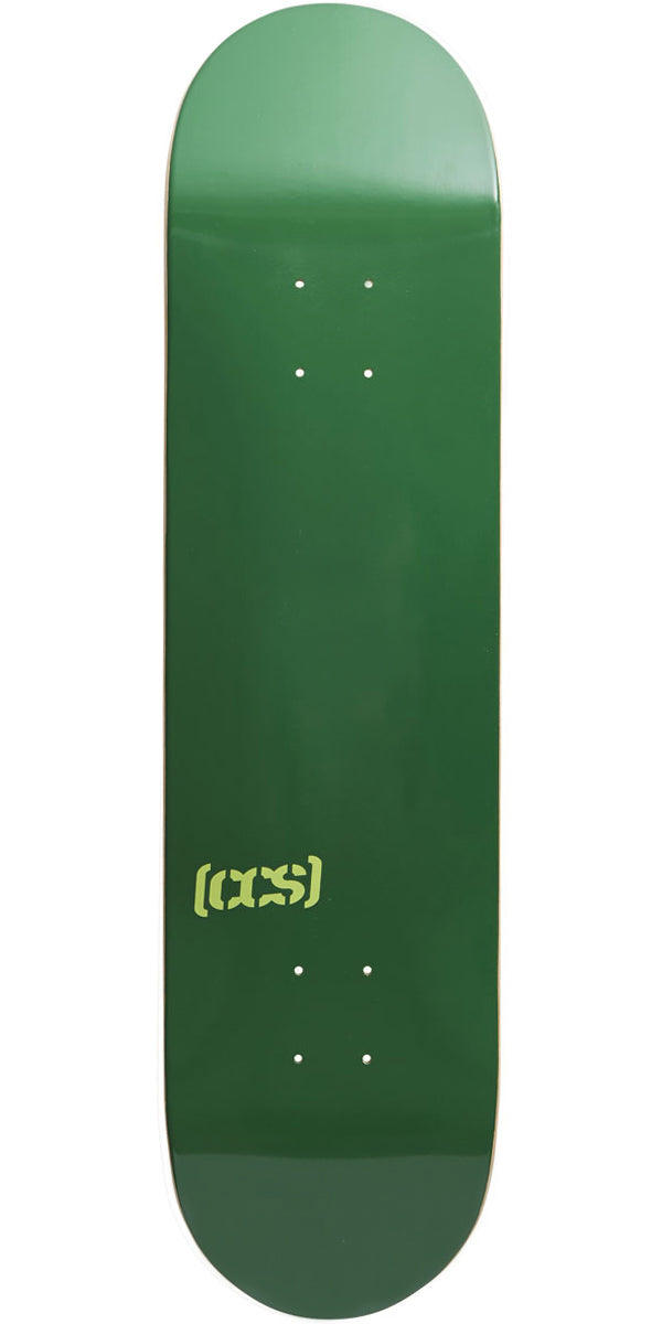 CCS Logo Skateboard Deck - Evergreen - 7.50