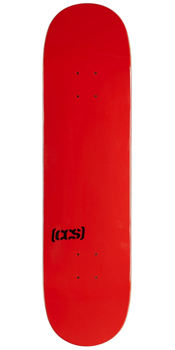 CCS Logo Skateboard Deck - Red - 8.375