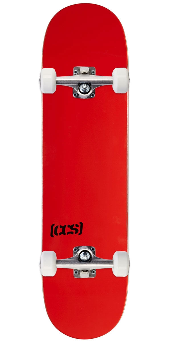 CCS Logo Skateboard Complete - Red - 8.375