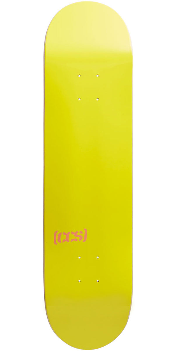 CCS Logo Skateboard Deck - Yellow - 8.375