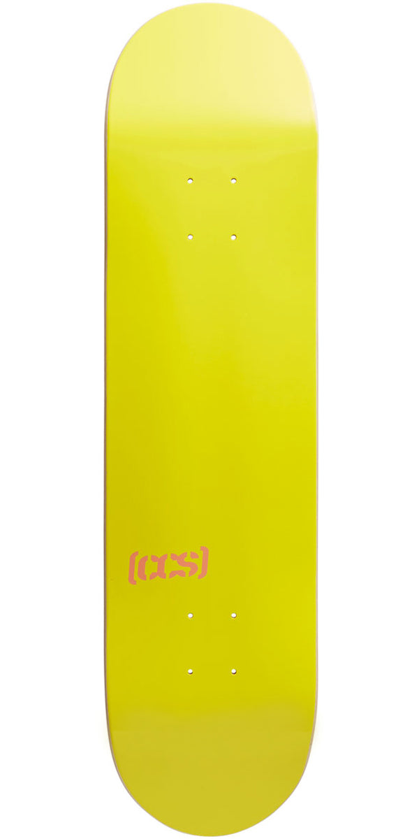 CCS Logo Skateboard Deck - Yellow - 8.25