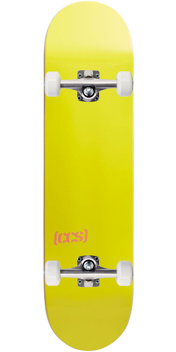 CCS Logo Skateboard Complete - Yellow - 8.375