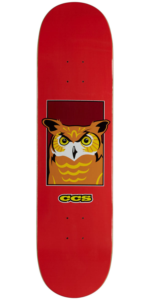 CCS Odd Birds Owl Skateboard Deck - 8.25