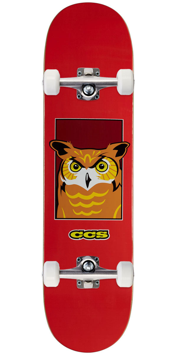 CCS Odd Birds Owl Skateboard Complete - 7.75