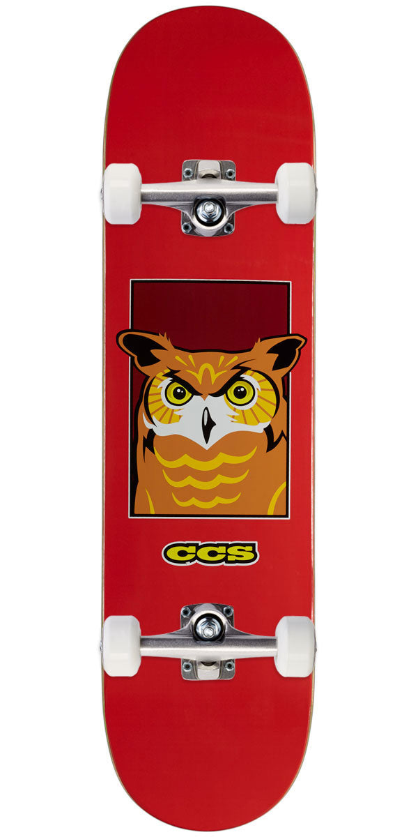 CCS Odd Birds Owl Skateboard Complete - 8.125