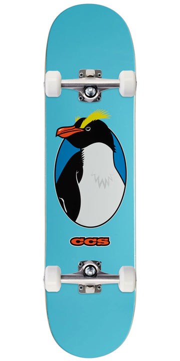 CCS Odd Birds Penguin Skateboard Complete - 8.25