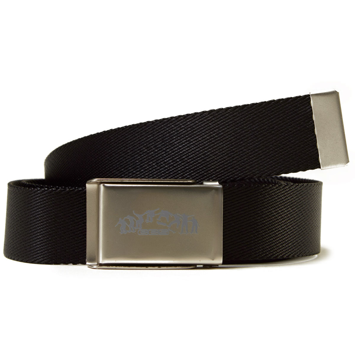 CCS Silver Kickflip Buckle Belt - Black image 1